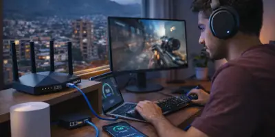 Cómo Bajar el Ping en Bogotá (2026): Guía para Mejorar Latencia en Gaming y Videollamadas