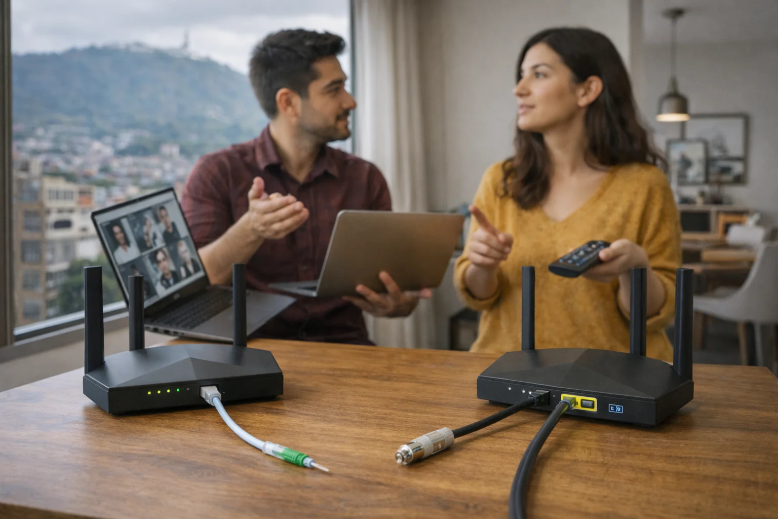 Fibra Óptica vs Cable en Colombia: ¿Cuál es Mejor en 2026?